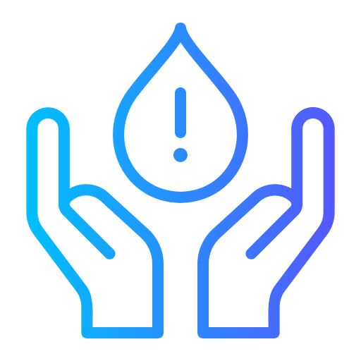 Water crisis Generic gradient outline icon
