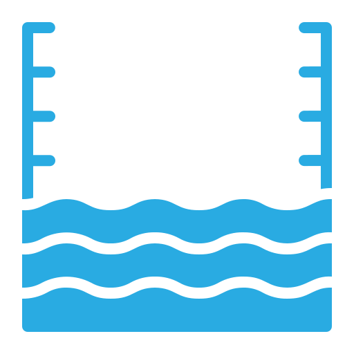 poziom wody Generic color fill ikona