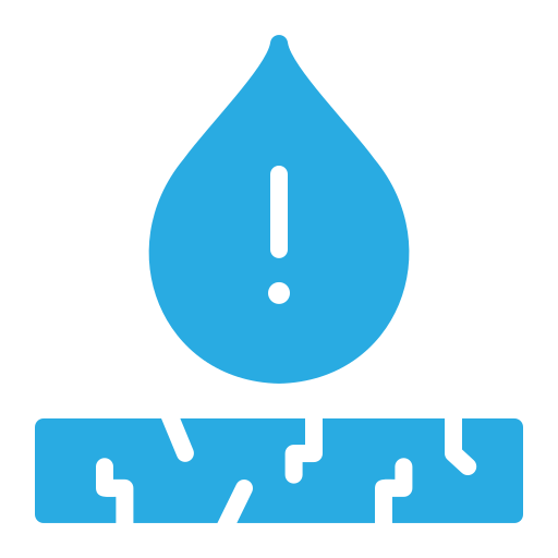 escasez de agua Generic color fill icono