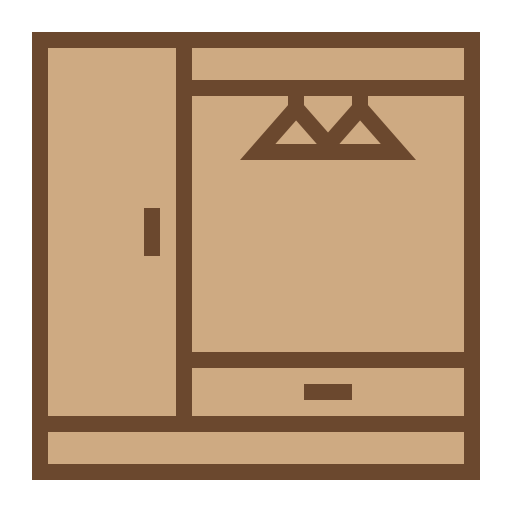 Closet Generic color lineal-color icon