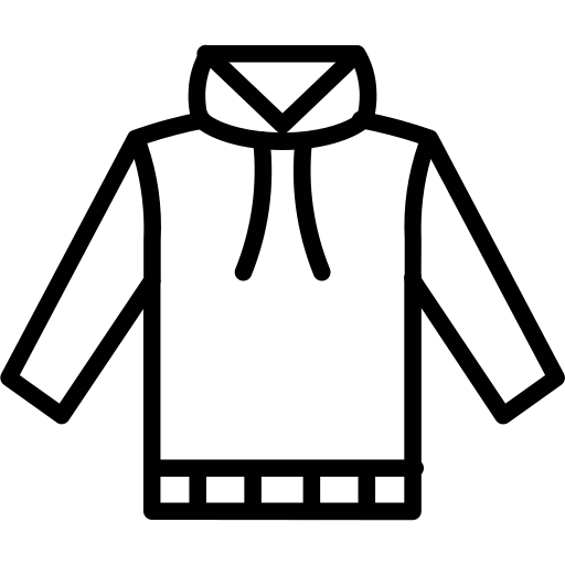 sudadera Generic outline icono