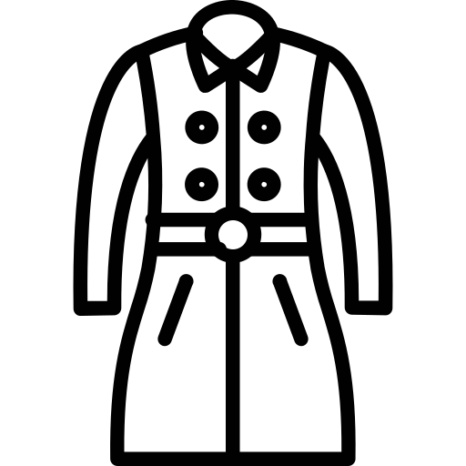 オーバーコート Generic outline icon