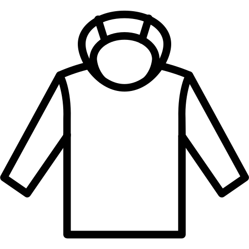 sudadera Generic outline icono