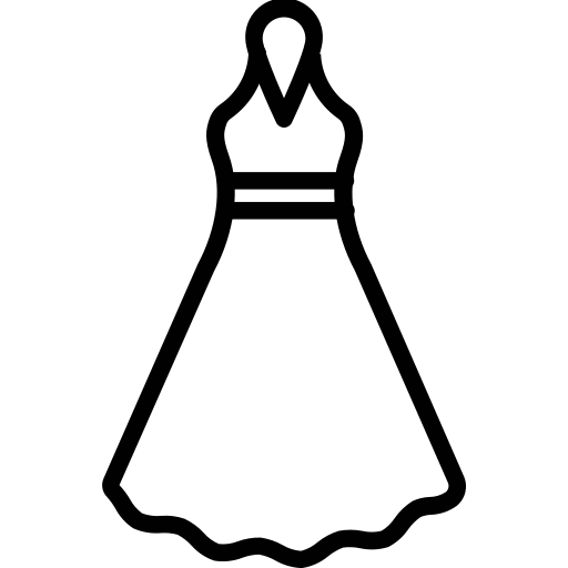 Платье Generic outline иконка