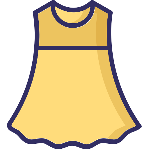 女性の服装 Generic color lineal-color icon