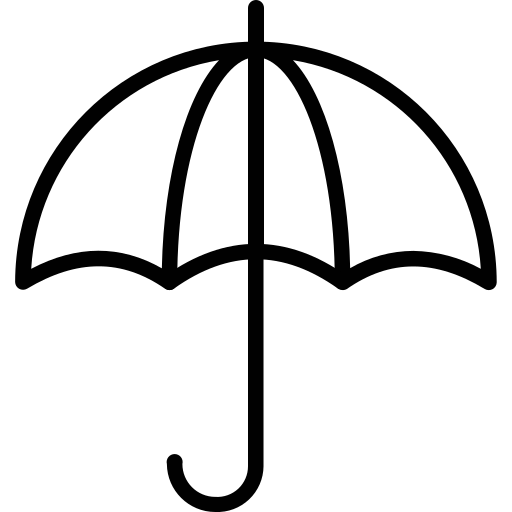 sombrilla Generic outline icono