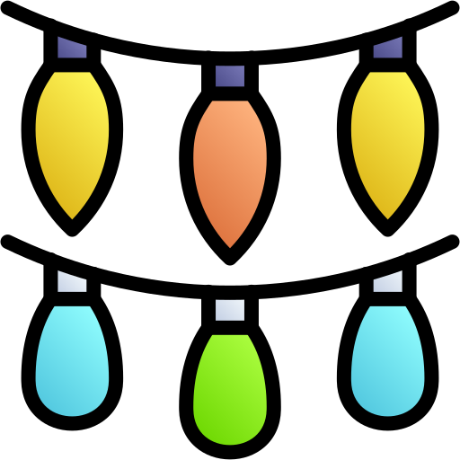 bombilla Generic gradient lineal-color icono