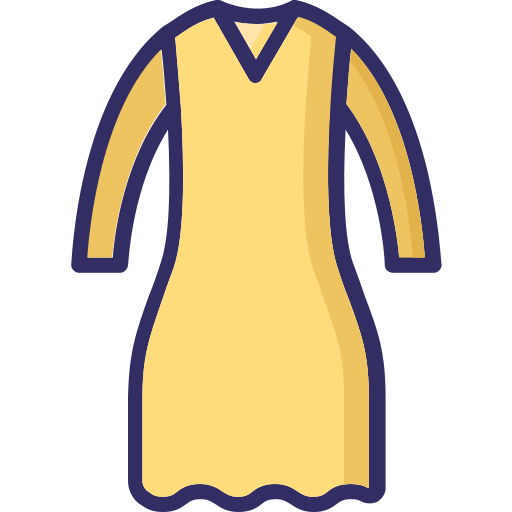 roupas femininas Generic color lineal-color Ícone