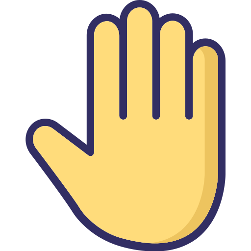 guantes de la mano Generic color lineal-color icono