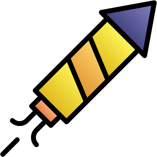 petardo Generic gradient lineal-color icono