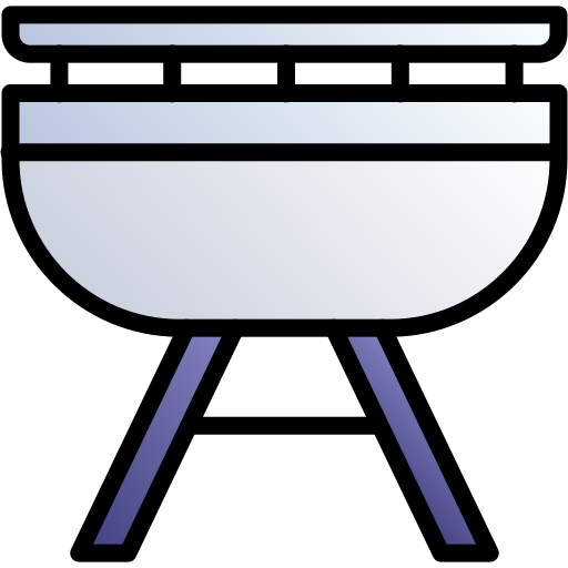 grill Generic gradient lineal-color icon