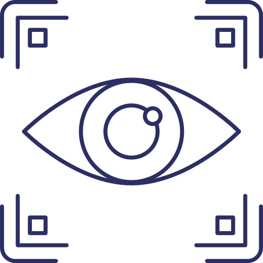 oogherkenning Generic outline icoon