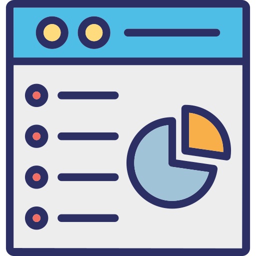 graph Generic color lineal-color icon