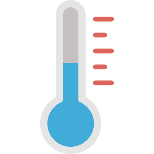 termómetro meteorológico Generic Others icono