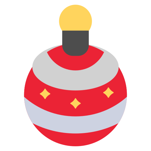 Bauble Generic color fill icon