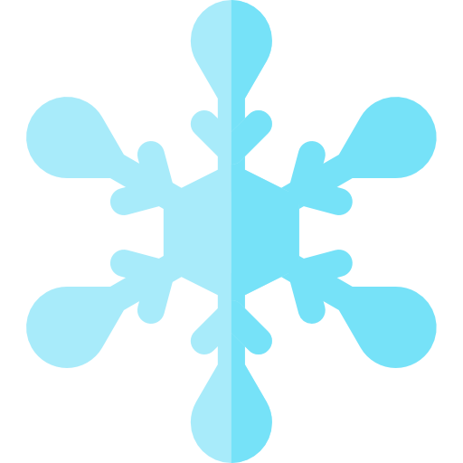 schneeflocke Basic Rounded Flat icon