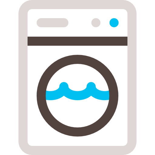 Washing Basic Rounded Lineal Color icon