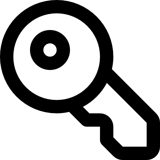 schlüssel bqlqn Lineal icon
