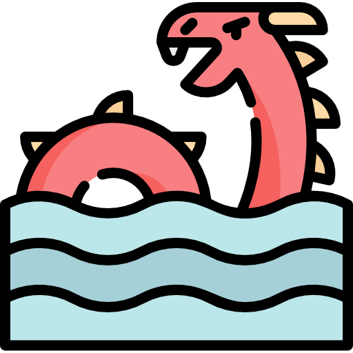 drachen Kawaii Lineal color icon