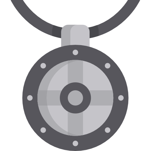 amuleto Kawaii Flat icono