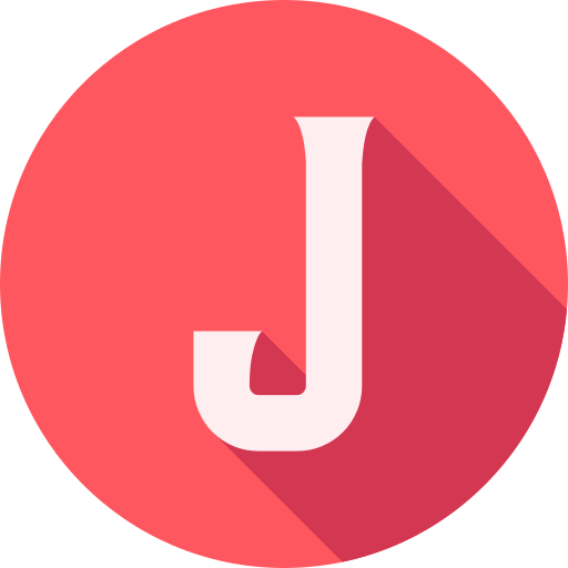 Letter j Generic color fill icon