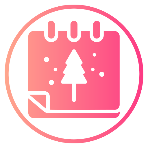 Christmas day Generic gradient fill icon