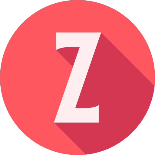 Letter z Generic color fill icon