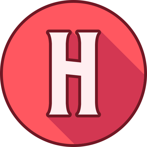 Letter h Generic color lineal-color icon
