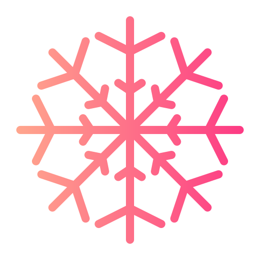 Зима Generic gradient outline иконка