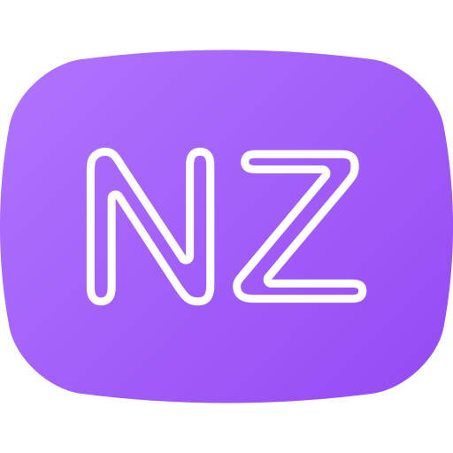 뉴질랜드 Generic gradient fill icon