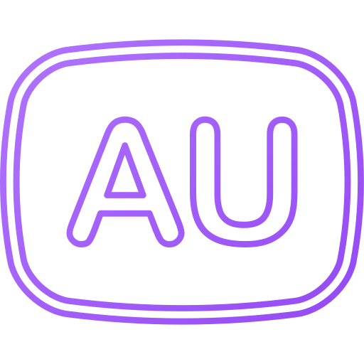 australia Generic gradient outline ikona