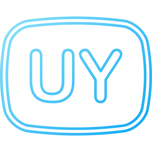 uruguay Generic gradient outline icon