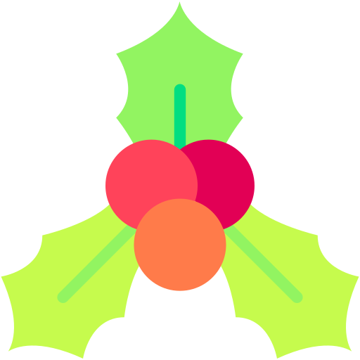 Mistletoe Generic color fill icon