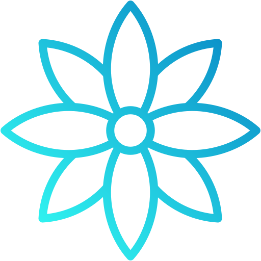 flor de pascua Generic gradient outline icono
