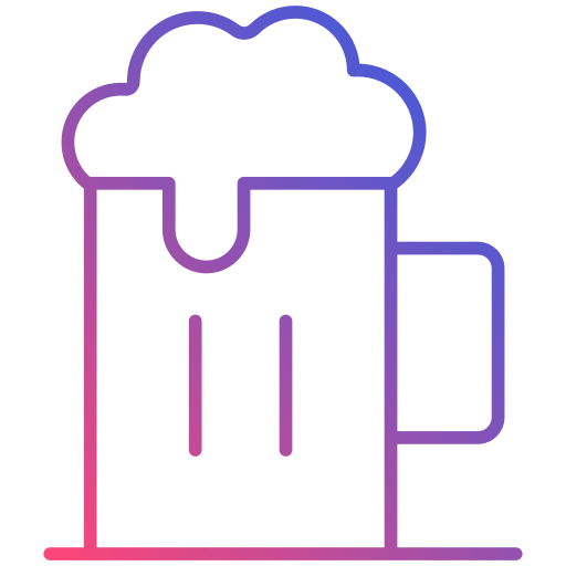bier Generic gradient outline icoon