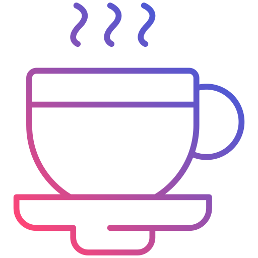 taza de café Generic gradient outline icono