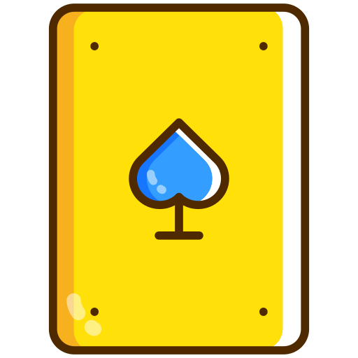 juego de cartas Generic color lineal-color icono