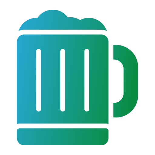 ビールのジョッキ Generic gradient fill icon