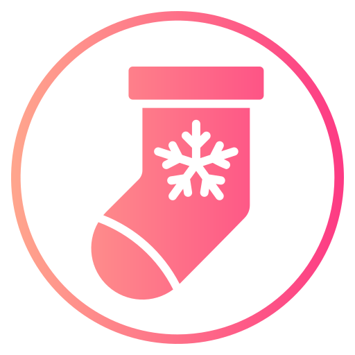 Christmas sock Generic gradient fill icon