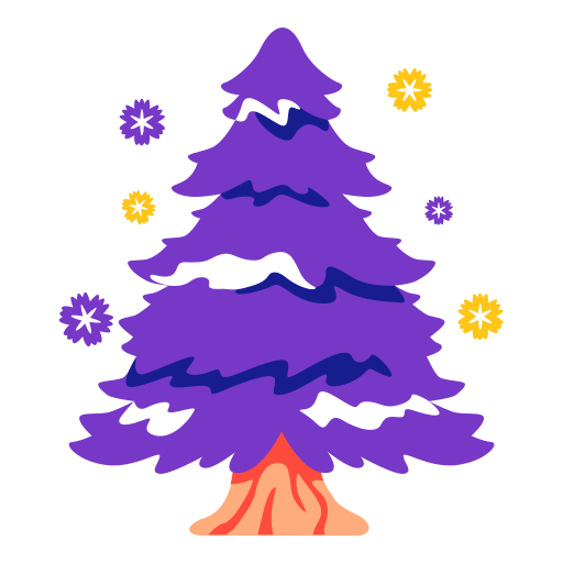 Pine tree Generic color fill icon