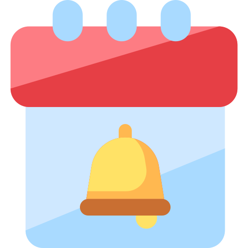 Calendar Generic color fill icon