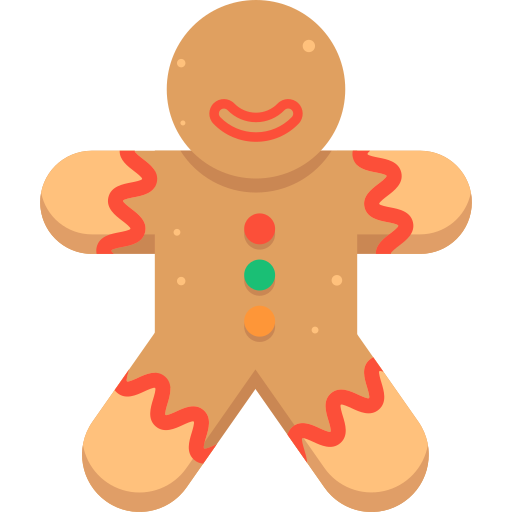 Ginger biscuit Generic color fill icon