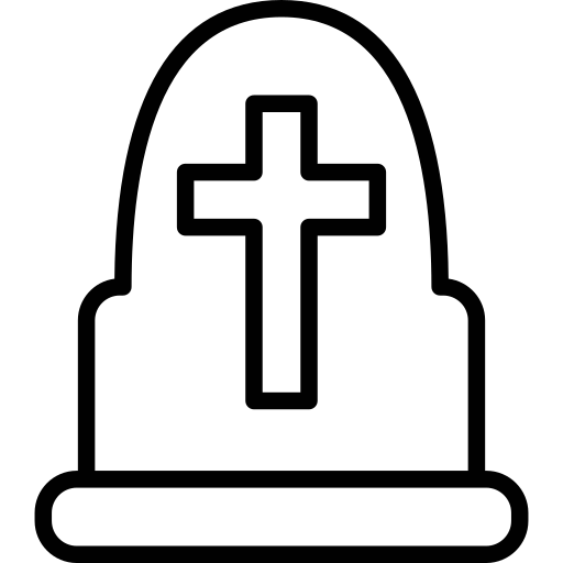 krzyż na drzwiach Generic outline ikona