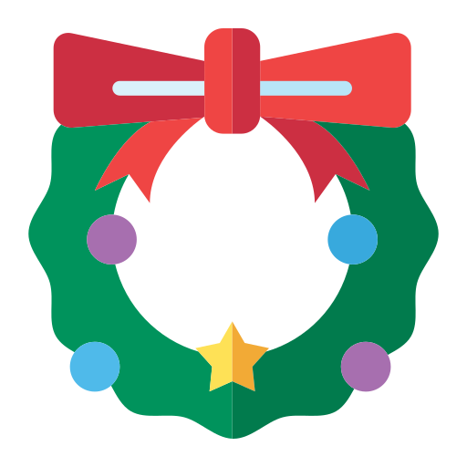Wreath Generic color fill icon