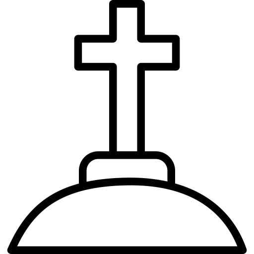 tumba Generic outline icono