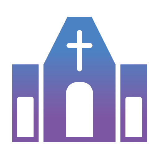 Церковь Generic gradient fill иконка