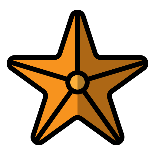 Star Generic gradient lineal-color icon