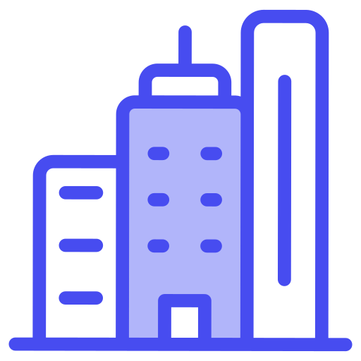 Building Generic color lineal-color icon