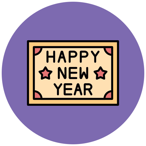 New year Generic color lineal-color icon