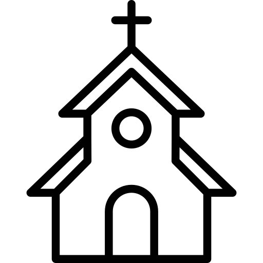 kościół Generic outline ikona